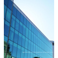 Frameless Tempered Laminated Glass Curtain Wall for Building